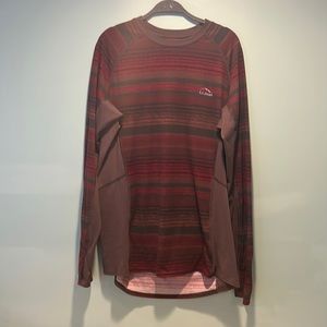 LL Bean Midweight Base layer Crew Shirt and pants